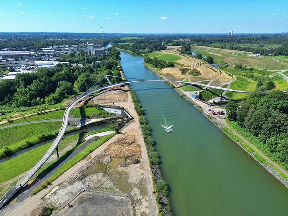 Stadtbild im mittleren Ruhrgebiet