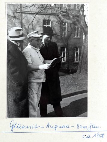 Historische Aufnahme aus dem Betrieb, um 1958